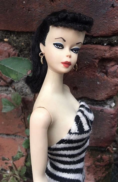 Brunette Vintage Mattel Ponytail Barbie Doll Ebay Barbie