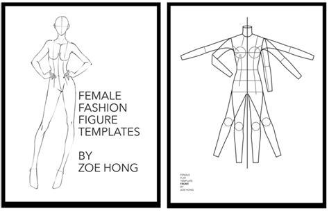 Zoe Hong Fashion Figures Fashion Figure Templates Fashion