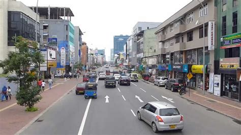 Driving On Galle Road Rd In Colombo Sri Lanka Youtube