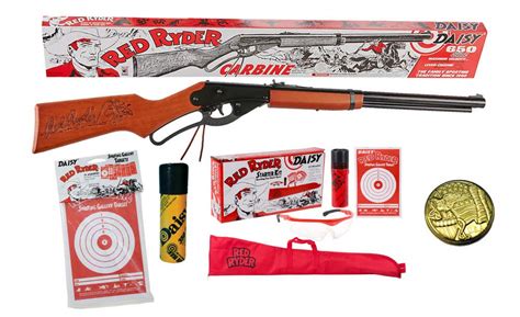 Red Ryder Bundle 5 Items Daisy Carbine BB Gun Starter Kit