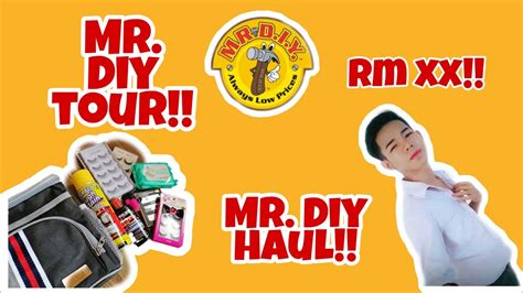 Mr Diy Haul Shop Tour Mr Diy Mr Diy Youtube