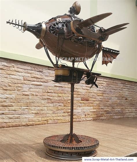 Steampunk Art Statues For Sale Life Size Metal Art Sculptures From