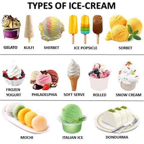 Types Of Ice Cream Hindchef Pvt Ltd