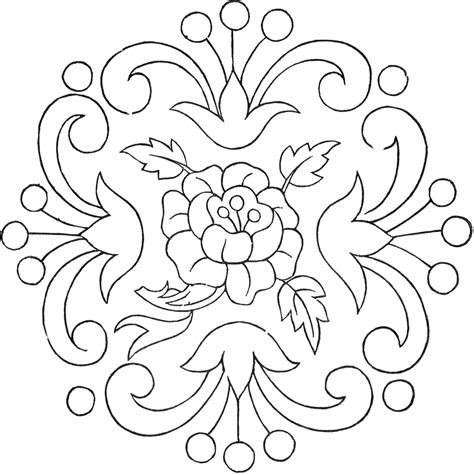 7 Printable Flower Embroidery Patterns The Graphics Fairy