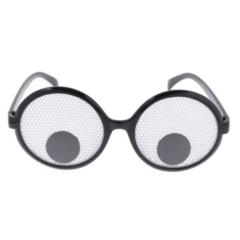Googly Eyes Funny Joke Glasses Fancy Dress Party Novelty Moving Eyewear Ebay