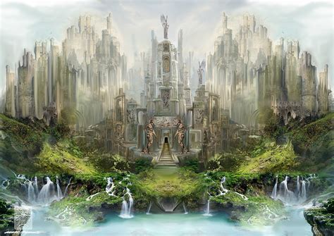 Fantasy Landscapes on Behance