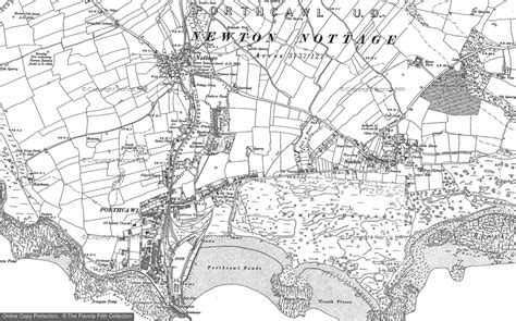 Historic Ordnance Survey Map Of Porthcawl 1897 1914