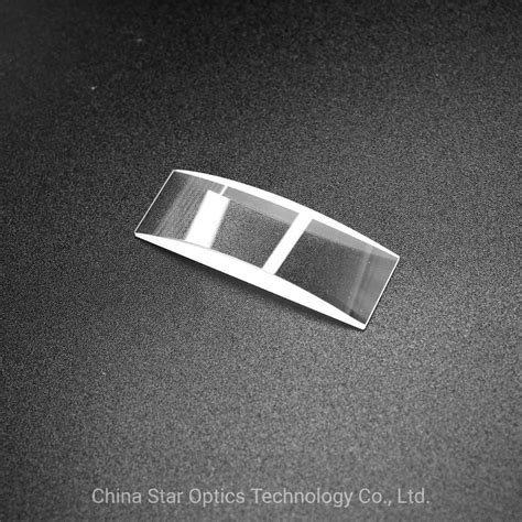 Optical Glass Bk7 Crescent Plano Concave Cylindrical Lens China Optical Cylindrical Lens And