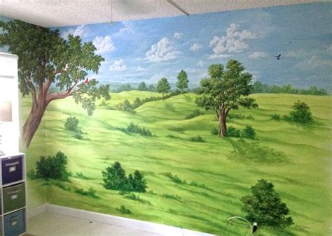 Landscape Wall Painting At Explore Collection Of