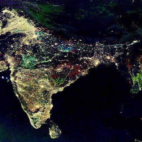 Nasa Posted Real Image Of South India On Diwali Night And Its Amazing
