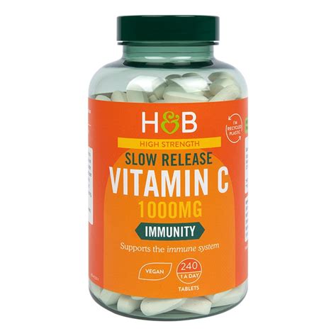 Holland Barrett Vitamin C High Strength Slow Release Mg