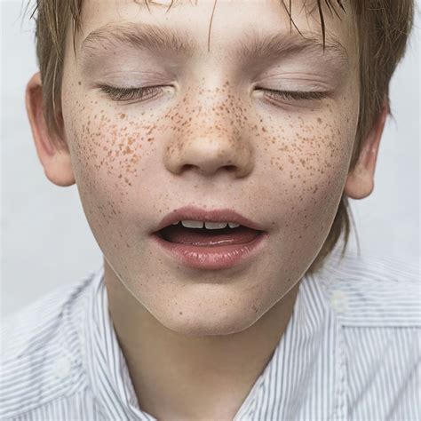 Boy With Freckles Cute Blonde Boys Beautiful Freckles Freckles