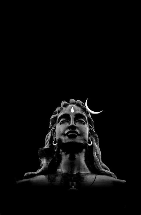 Shiva Black Wallpaper Hd