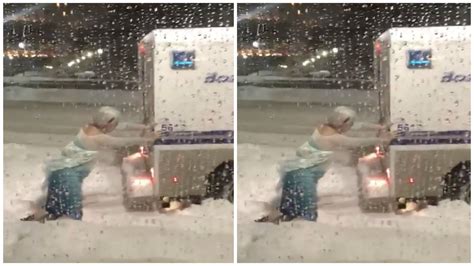 ‘drag Elsa Frees Boston Police Van From The Snow