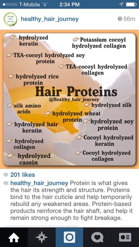 Hair Proteins Hair Protein Hair Therapy Healthy Hair Journey