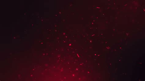 Red And Black Gradient Background Center Particle Element