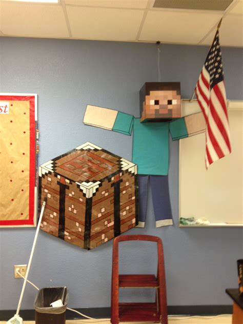 Classroom mode will be used to control the class minecraft world you setup in step 1. Almost finished with my Minecraft bulletin board. My ...