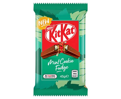 40 x Nestlé Kit Kat Mint Cookie Fudge Bar 45g | Catch.com.au