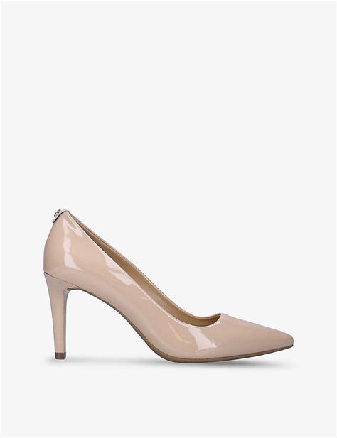 Michael Michael Kors Dorothy Flex Pointed Toe Patent Leather Courts