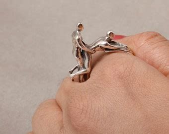 Nude Dominant Ring Etsy