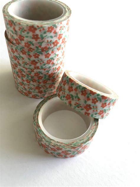 Washi Tape Floral Rosie Lou