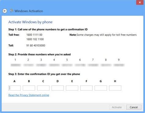How To Activate Windows 8 By Phone Number Windows 8 Activation