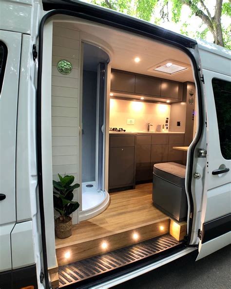Man Transforms Old White Van Into A High End Home On Wheels
