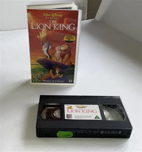 WALT DISNEY CLASSICS THE LION KING VHS Video UK PAL PicClick UK