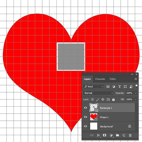 Photoeffect Heart Shaped Photo Collage Template In Photoshop