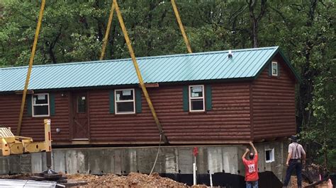 This property has 1 bedroom and 1 … Deer Run Cabins Crane Delivery - YouTube