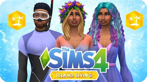 Every New Cas Item 🌴🌊 Sims 4 Island Living Create A Sim Youtube