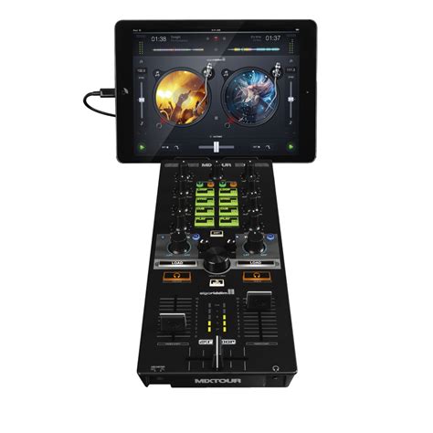 iPadやAndroidなどのタブレットで使えるDJミックス・コントローラー Reloop MIXTOUR - Digiland (デジランド) 島村楽器のデジタル楽器情報サイト