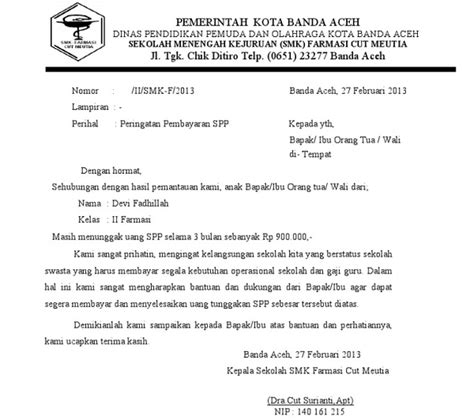 Contoh Surat Pemberitahuan Tunggakan Pembayaran Air Bersih Hot Sex