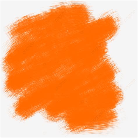 Orange Brush Stroke Vector Hd Images Orange Brush Stroke Brush