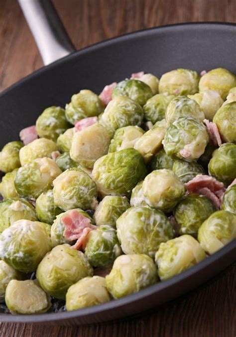 Choux de Bruxelles à la crème Recette en 2020