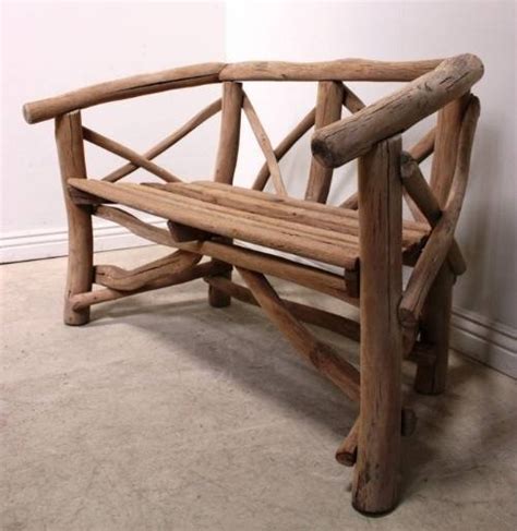 From rustic to modern, check out some of our favorite outdoor a bench in your garden invites you to take a relaxing escape after pulling weeds all day. Antique Rustic Oak Garden Bench | 44255 | Sellingantiques ...