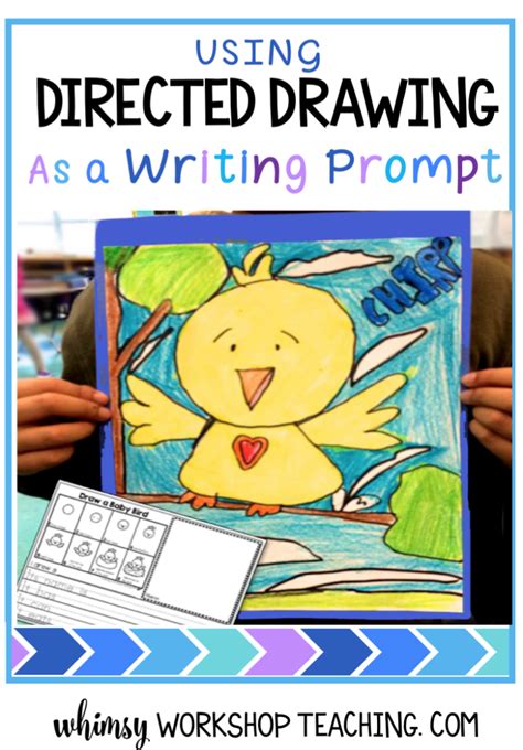 Use Directed Drawing As A Writing Prompt With Literacy Templates That