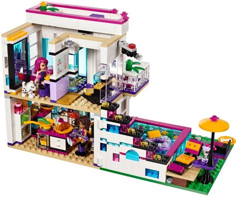 Lego Friends 41135 Pas Cher La Maison De La Pop Star Livi