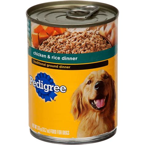 Choosing the best food for your puppy is one of the most important decisions you can make. Pedigree Traditional Ground Dinner with Chicken & Rice ...
