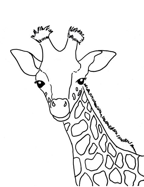 Giraffe Mask Coloring Page G Is For Giraffe Coloring Page Coloring