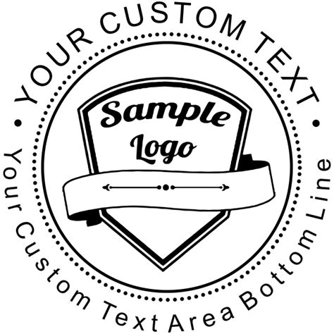 Unique Business Logo Self Inking Stamp Simply Stamps