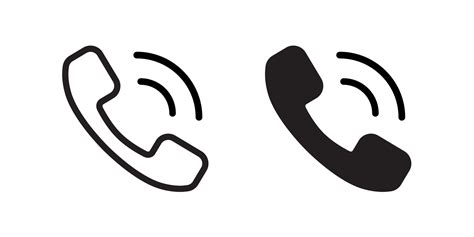 Phone Call Telephone Ringing Icon Vector In Clipart Style 10703159