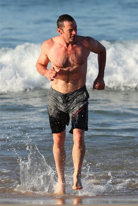 Hugh Jackman Shirtless In Australia Pictures August Popsugar Celebrity Photo