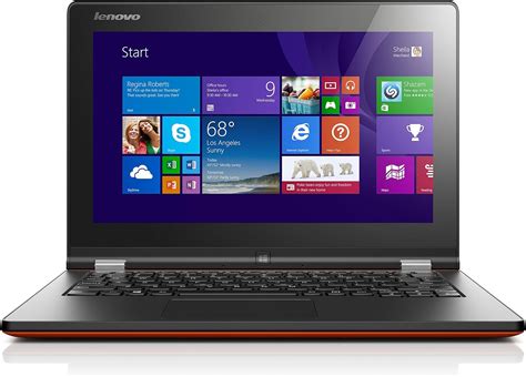 Lenovo Yoga 2 116 Inch Multimode Touchscreen Notebook Orange