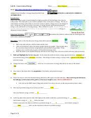 Select one or more questions using the checkboxes above ea. 3.2.2015 Energy skate park answers.pdf - Name KEY Energy ...
