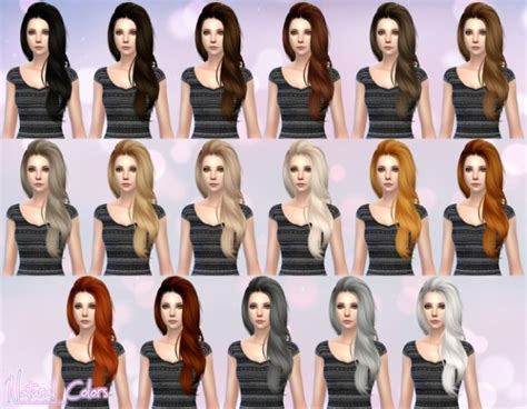Butterflysims Hair 170 Retexture At Aveira Sims 4 Sims 4 Updates