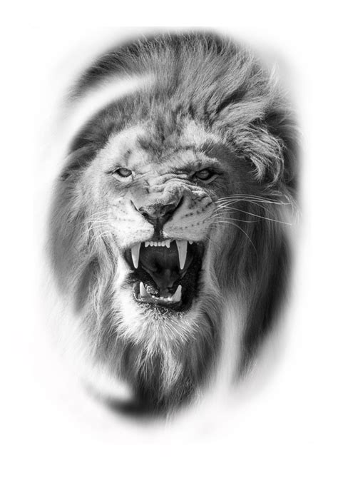 Pin By Tsvetan Ivanov On Projects Roaring Lion Tattoo Lion Sketch