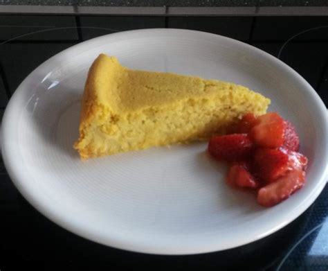 Veganer glutenfreier Käsekuchen ohne Boden