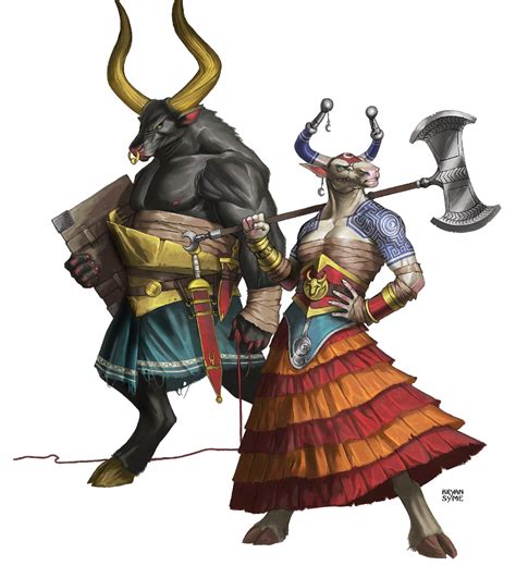 Minotaur Playable Race — Shard Tabletop