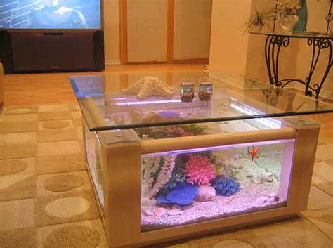 Reviews of the best coffee table fish tanks for sale. Aquarium Coffee Table